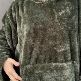 Buzo Hoodie Urbano Pijama Oversize